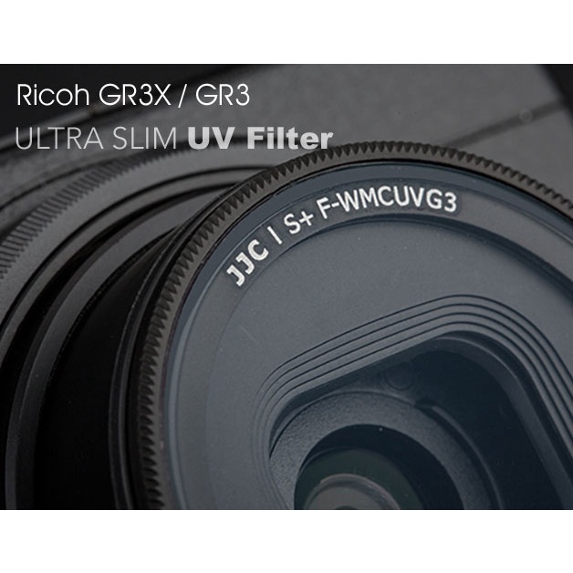 ฟิลเตอร์ Ricoh GRIII GRIIIX JJC UV Filter fwmcuvg3