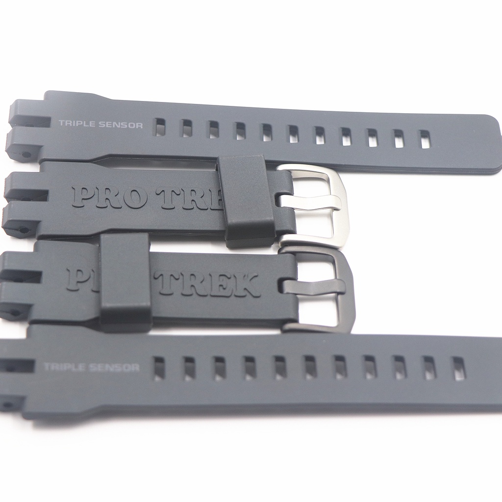 สายนาฬิกาสําหรับ PRW-300 PRW-3100Y PRW-6100Y-1B 6000Y/YT/FC-1 สายนาฬิกาซิลิโคนสีดําผู ้ ชายอุปกรณ ์ เสริม
