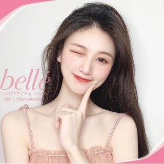 BELLE ฮาฟวิก ตัวยู U ผมตรงสวย ปลายวี สไตล์เกาหลี ยาว 60cm หนาสุด 280g (พร้อมส่ง) ใส่เนียน ไร้รอยต่อ