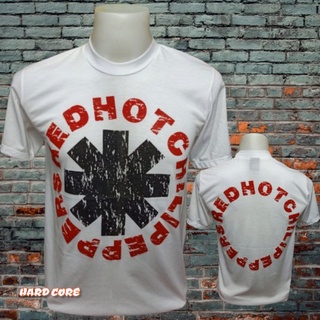 เสื้อวง RED HOT วงร็อคดั้งเดิมในตำนาน ไม่มีตะเข็บข้าง คอฟิต ป้ายUSA เสื้อวินเทจ เสื้อทัวร์ วงร็อคต่างประเทศสามารถปรับแต่