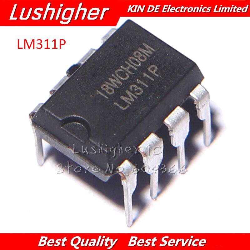 วงจรรวม DIP lm311p lm311 DIP8 10 ชิ้น ส่งฟรี