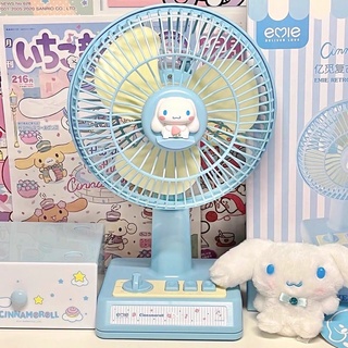 ส่งฟรี!! (pre-order) พัดลมตั้งโต๊ะ sanrio ลิขสิทธิ์แท้!!