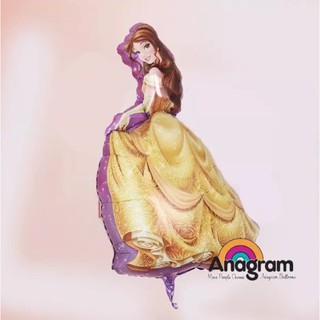 ลูกโป่งเจ้าหญิงเบลล์ Princess Belle Balloon ขนาด 71*84cm