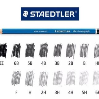 ดินสอสเตทเลอร์ H,2H,2B,3B,4B,6B,EE 1กล่อง