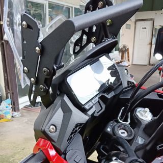 ชุดยกชิวปรับองศาและบาร์ยึดอุปกรณ์​โทรศัพท์​อเนกประสงค์ Honda CB500x​ 2016-2023