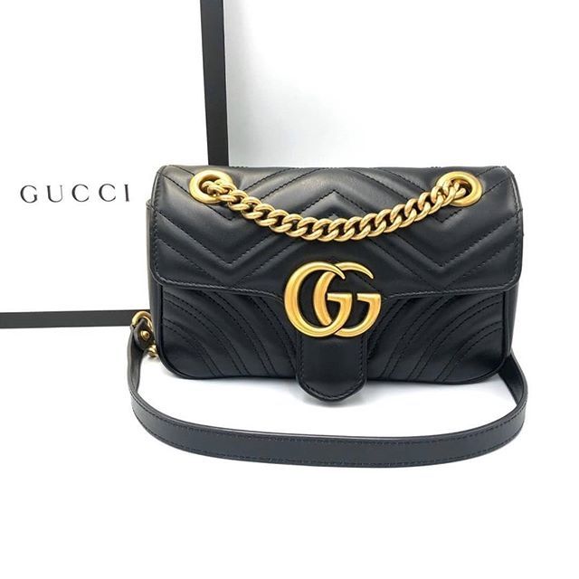 Used like new gucci marmont 22 cm ปี 2019