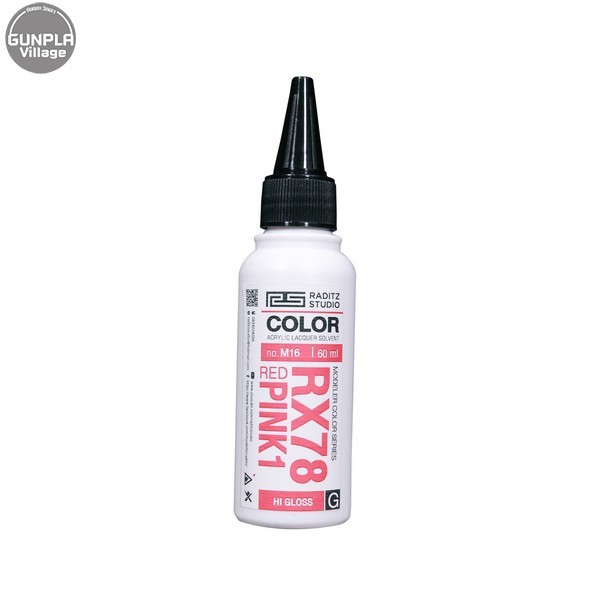 Raditz Studio RS M16 RX78 Red Pink 1 Type G 60 ml (MS Color Series) 8858878700168 (สี)