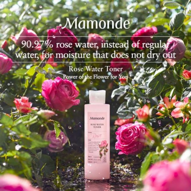 ลดสุด #Mamonde rose water toner