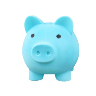 Piggy Bank Saving Coins Money Box Cash Fun Gift Plastic I5Q6 V2E3 Children Pig