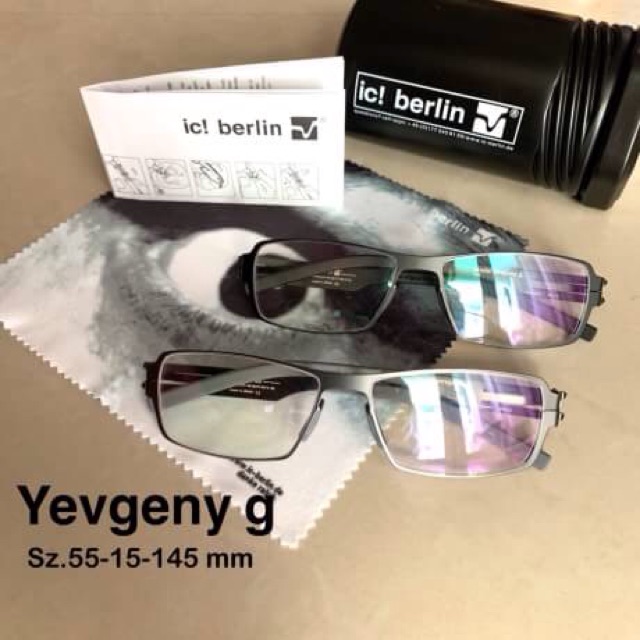 พร้อมส่ง กรอบแว่น ic berlin yevgeny g /ic -0022