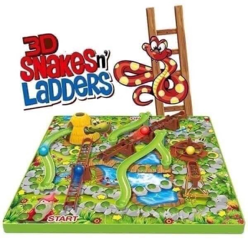 เกมบันไดงู 3 มิติ 3D Snakes n Ladders