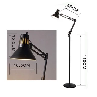 โคมไฟตั้งพื้น Floor lamp ใช้กับขั้วหลอด E27 หมุนได้ 360 องศา