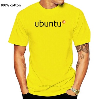 [COD]ขายดี เสื้อยืดลําลอง แขนสั้น พิมพ์ลายโลโก้ Ubuntu Os Linux คุณภาพสูง สําหรับผู้ชาย T DHoiop53IBicod84