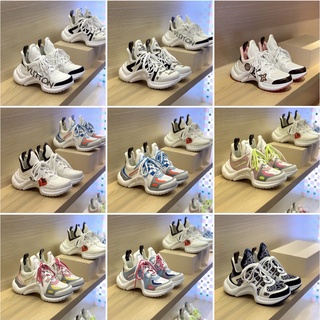 พรี Lv Louis Vuitton Archlight Sneakers รองเท้าวิ่ง รองเท้ากีฬา size35-40