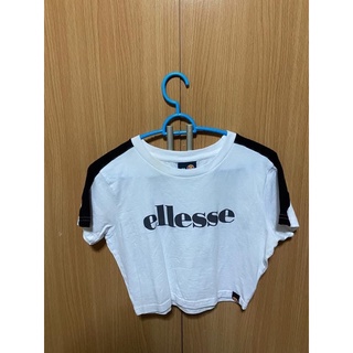 Ellesse เสื้อยืด ชุดออกกำลังกาย pomelo เสื้อครอป