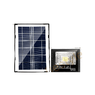 แสงสีขาว （IP66-25W）Outdoor Solar spotlight solar led โคมไฟและหลอดไฟ รับประกัน 1 ปี ไฟ led โซล่าเซล ไฟสปอร์ตไลท์โซล่าเซล