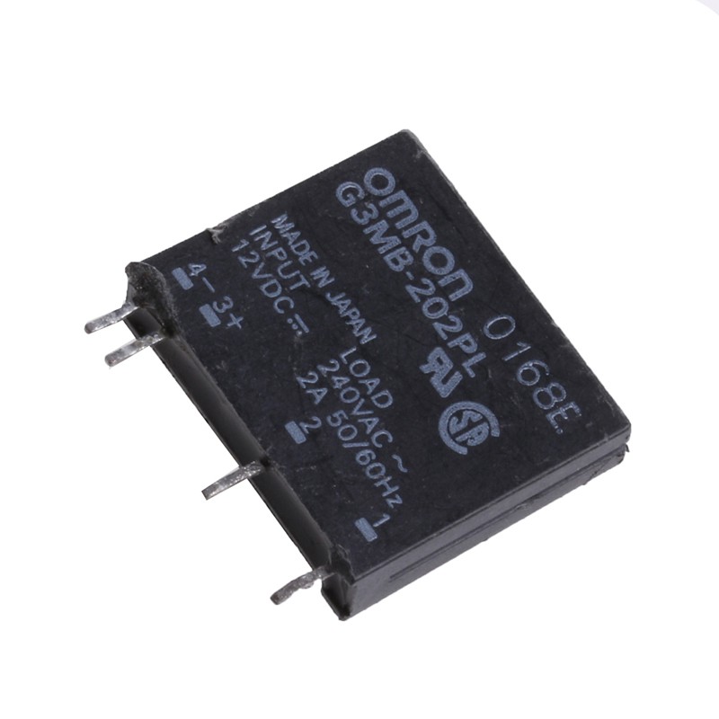 CRE✿ Solid State Relay G3MB-202PL DC-AC PCB SSR In 12V DC Out 240V AC 2A