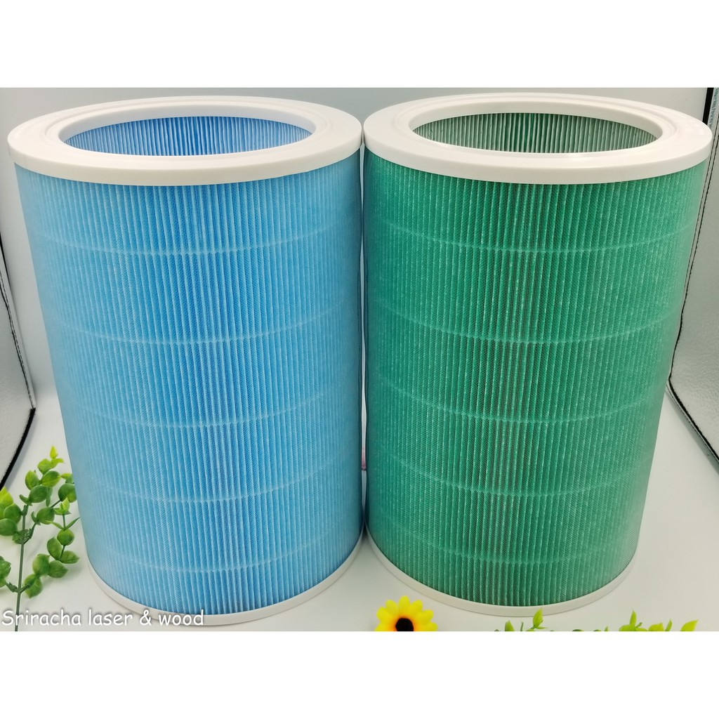 Xiaomi Purifier Filter ไส้กรองสีเขียว ไส้กรองสีม่วง ไส้กรองสีเทาต่อต้านแบคทีเรียและฝุ่น PM2.5 แผ่นกรอง Hepa