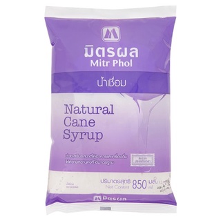 🔥ดีสุดๆ!! มิตรผล น้ำเชื่อม 850มล. Mitr Phol Natural Cane Sugar Syrup 850ml