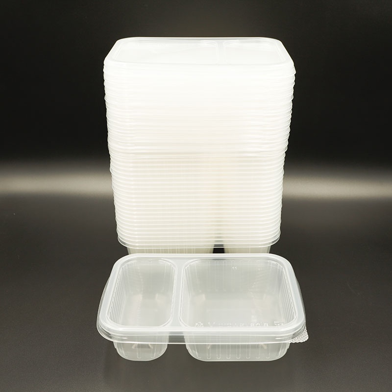 กล่องข้าวพลาสติก 550 ml 2 ช่อง - รูปที่ 5