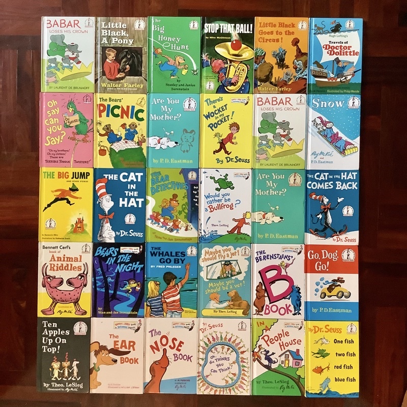 หนังสือเด็กเริ่มต้นอ่าน Beginner Books : I can read it All by myself By Dr.Seuss