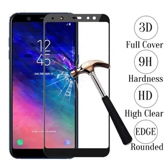ฟิล์มกระจก 5D เต็มจอ For Samsung J4 J4Plus J5Prime J6 J6Plus J7Prime J7Pro J7Plus J8 Tempered Glass Full