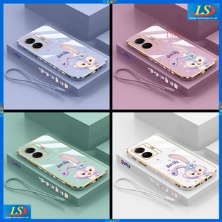 เคส Vivo T1 5g เคส  Vivo V23E เคส  Vivo v23 5g Vivo X50 x60 X50 Pro x60 Pro X70 Pro เคสโทรศัพท์มือถือ ลายการ์ตูนกระต่าย StellaLou TZ