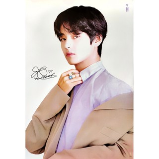 โปสเตอร์ รูปถ่าย บอยแบนด์ เกาหลี BTS 방탄소년단 V Kim Tae-hyung 김태형 POSTER 24"x35" Inch Korea Boy Band K-pop Hip Hop R&amp;B v8