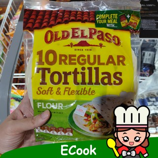 ecook old el paso แผ่นแป้ง เทอทิลลา 400g tortillas