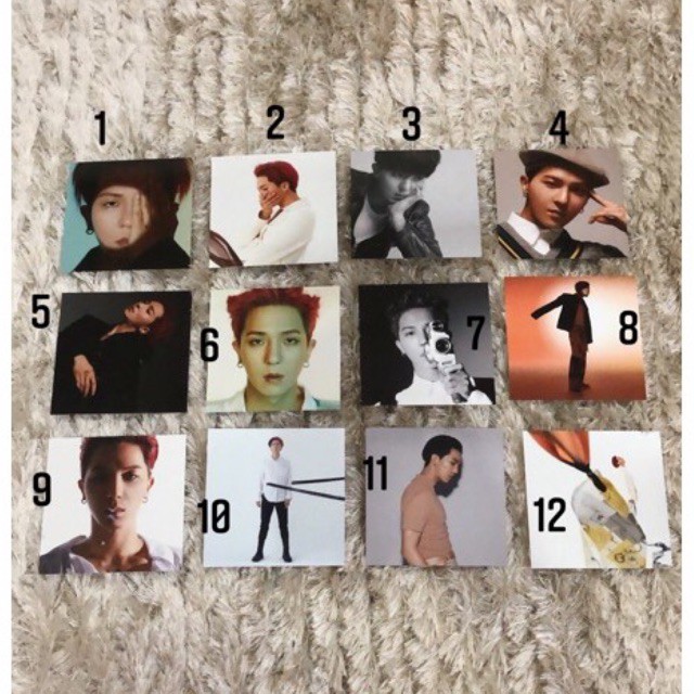 Winner MINO TAKE KIT ALBUM LYRICS PHOTOCARD SET (LOSE)