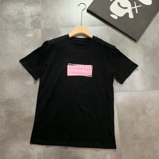 ราคาต่ำสุดเสื้อยืดPrada t shirtขนาดเต็มS-3XL