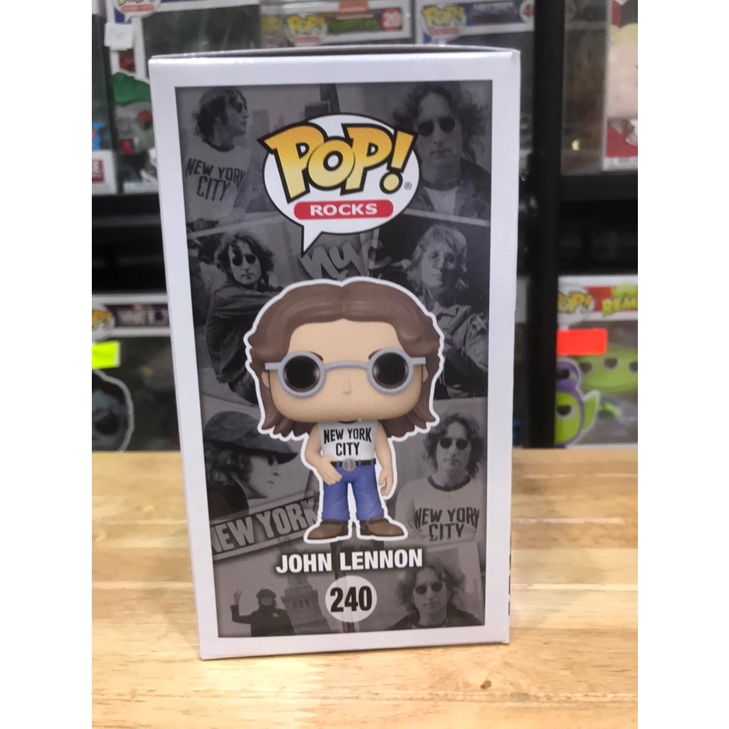 コミコン2021限定FUNKO POP! ジョン・レノン NY Tシャツ限定版