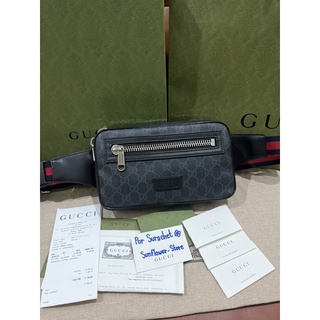 Gucci black belt bag
