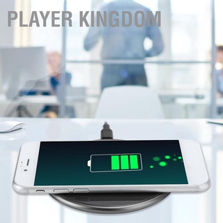 Player kingdom 15W Qi กระจกนิรภัยชาร์จแบบไร้สายเหมาะสําหรับ Huawei/Ios/Samsung