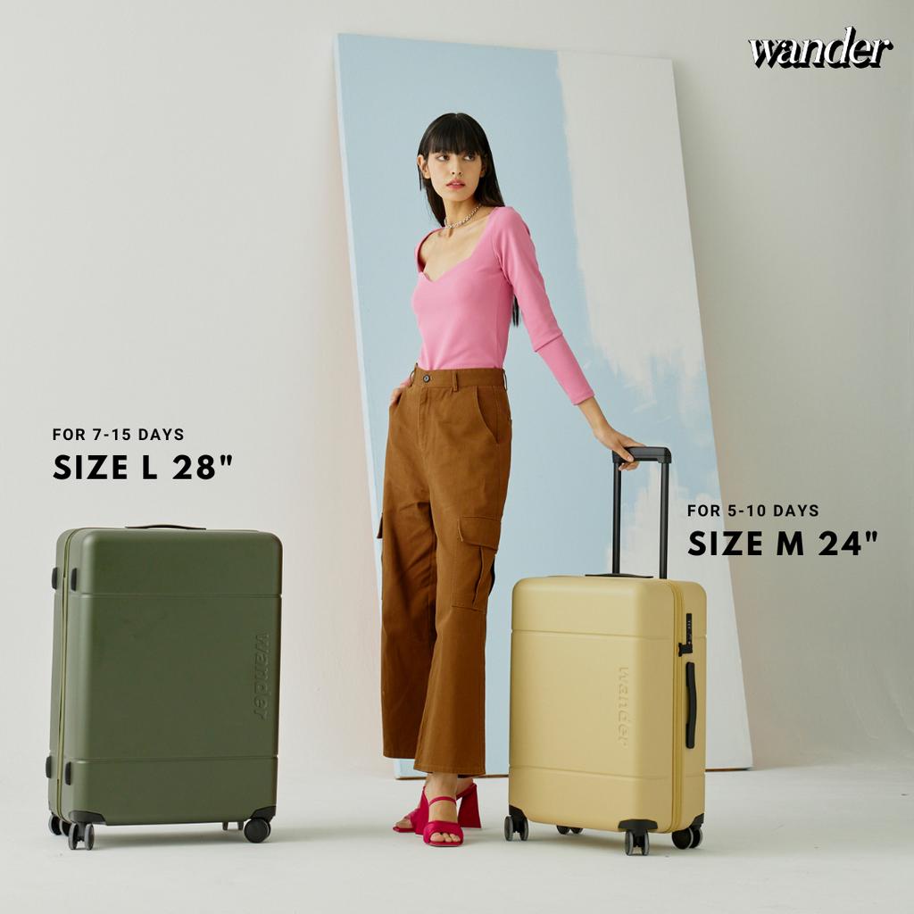 กระเป๋าเดินทาง Wander ล้อลื่นที่สุด ถือขึ้นเครื่องบินได้ | Wander Carry On Luggage 20 นิ้ว