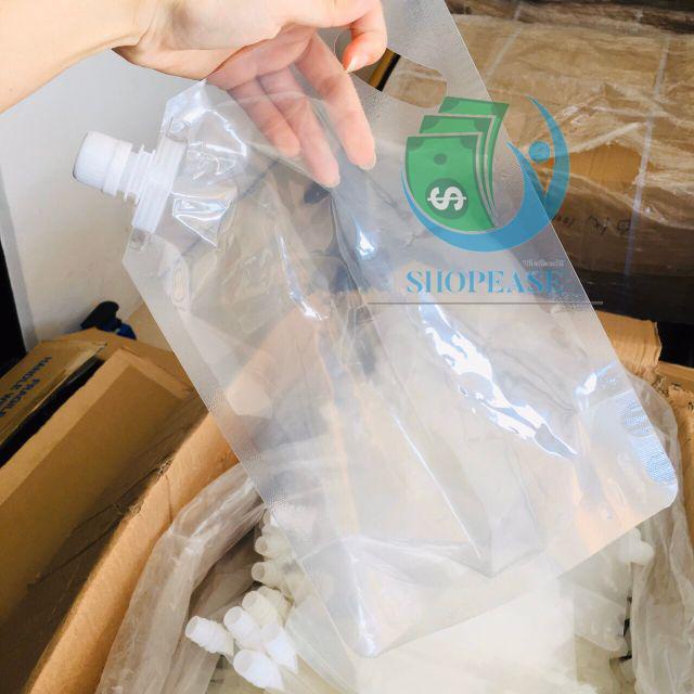 🔥ถุงใส่ของเหลว สินค้า Food Grade บรรจุได้ทั้งเครื่องดื่ม เจลแอลกอฮอล์ ซอส กาแฟ 1