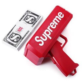 Squeezecase ของเล่น ปืนยิงเงิน Red Supreme Cash Cannon