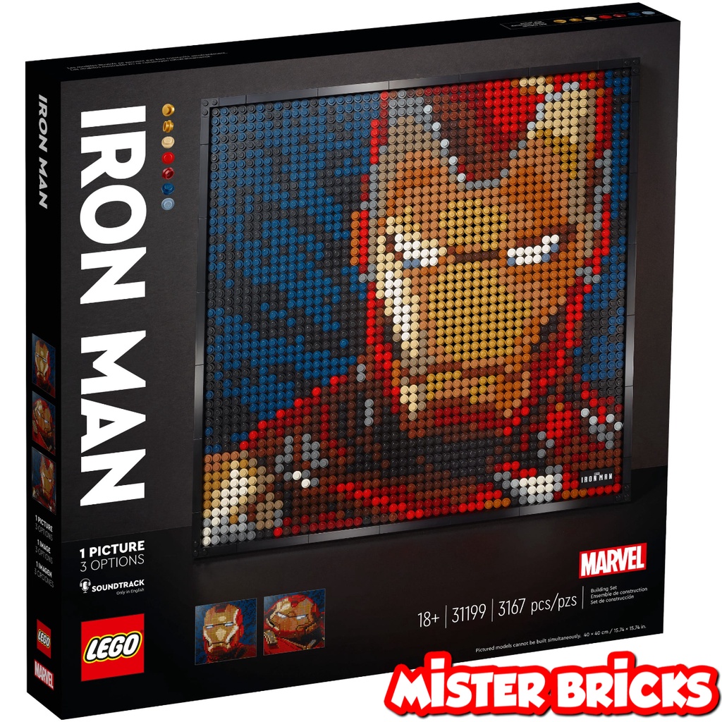 LEGO® 31199 Marvel Studios Iron Man ( Hard To Find )