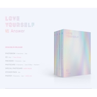 [พร้อมส่ง] BTS อัลบั้ม LOVE YOURSELF 結 ANSWER