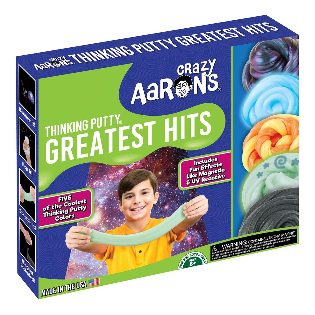 Crazy Aaron Thinking's putty รุ่น THINKING PUTTY: GREATEST HITS GIFT SET ชุดรวมรุ่นฮิต ดินน้ำมันวิทย