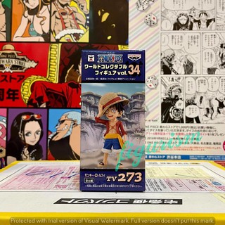 🔥 WCF one piece วันพีซ Luffy ลูฟี่ Vol.34 Tv 273 🔥 ของแท้ ญี่ปุ่น💯