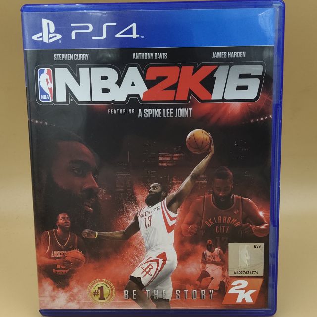 (มือสอง) มือ2 เกม ps4 : NBA2K16 โซน3 แผ่นสวย