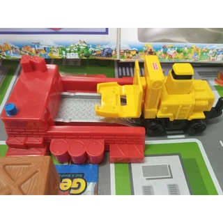 Fork Lift  freight ชุดโฟล์คลิฟท์ Geo Trax fisher price 2004