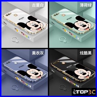 เคส OPPO A5S เคส OPPO F9 เคส OPPO A12 เคส OPPO A7 A3S A12E เคส OPPO A15 A15S A95 เคส OPPO A74 5G A16 A16K A31 เคส OPPO A83 เคส OPPO F11 PRO เคส OPPO A76 Disney Mickey เคสโทรศัพท์มือถือลายการ์ตูนมิกกี้เมาส์สําหรับ MQ