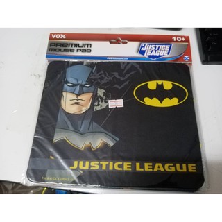 แผ่นรองเมาส์ (Mousepad) Cartoon WONDER WOMAN ลายลิขสิทธิ์แท้ Justice League C001ดำ