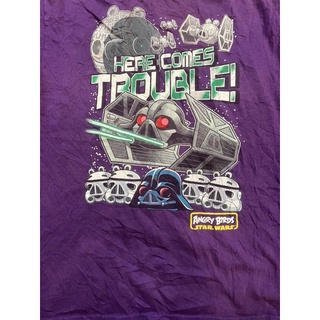 เสื้อAngry Birds star wars อก42-44 ยาว26