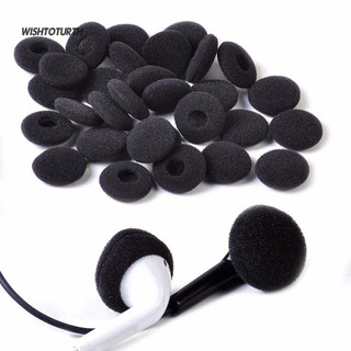 ☼Wt Earphones Soft Sponge Replacement Earpads Earbud Cushion Cap Covers Tips