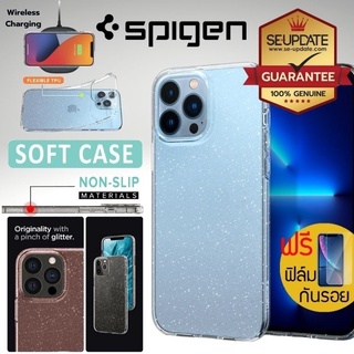 (แถมฟิล์ม) เคส SPIGEN Liquid Crystal Glitter สำหรับ iPhone 13 / 13 Pro / 13 Pro Max / XR