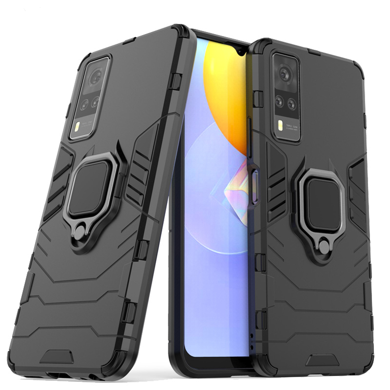 Xiaomi Redmi Note 10 9 9S 8 Pro เกราะกันชนขาตั้งดูดแม่เหล็กFull EdgeปกหลังRedmi K30 Pro 9 9A 9C Mi P