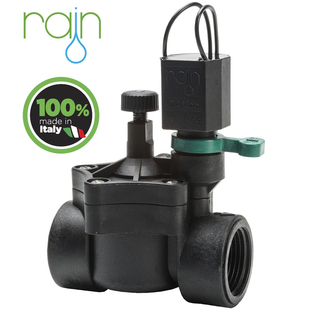 โซลินอยด์วาล์วไฟฟ้า RAIN 24 VAC *** เกลียวใน ***
